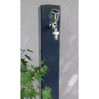 Kerti csap dekor, antracit