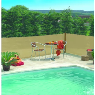 Extranet szőtt árnyékolóháló 90gr 1,5mx10m 80% - homok