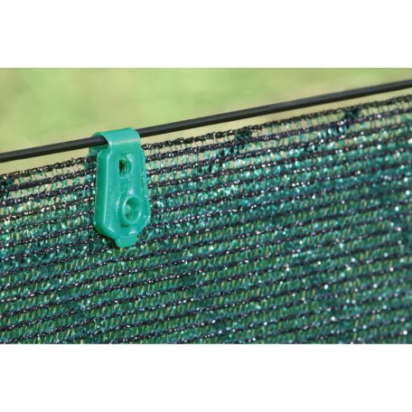 FIXATEX rögzítő kapocs szőtt árnyékolóhálóhoz zöld 2x2,5cm