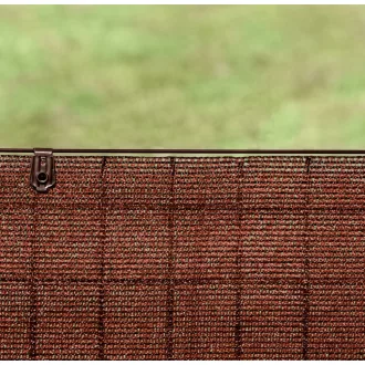 FIXATEX rögzítő kapocs szőtt Árnyékolóhálóhoz barna 2x2,5cm – Árnyékolóhálók, belátásgátlók