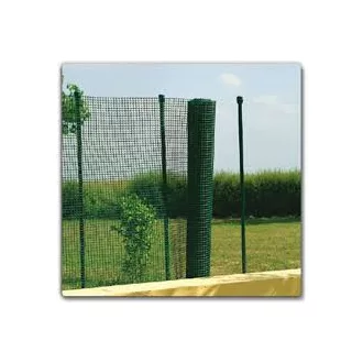 Decomet 150 PVC bevonatú fémháló szemméret 100x75x2,2mm zöld – Drótháló, drótkerítés
