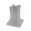 BASFIX FLOOR rögzítő alap szürke 10 x 10 x 12,5 cm – PP műanyag térelválasztó panel