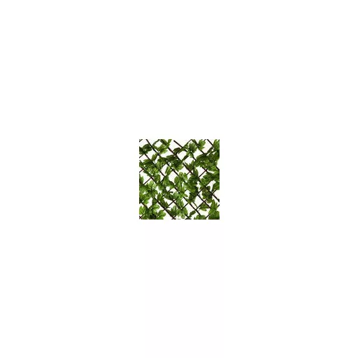 GREENLY térelválasztó műanyag levelekkel zöld 1 x 2