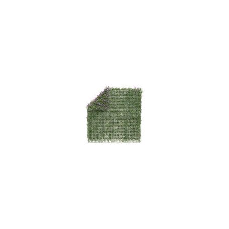 VERTICAL LAVANDA zöldfal levendulával zöld, lila 1 x 1
