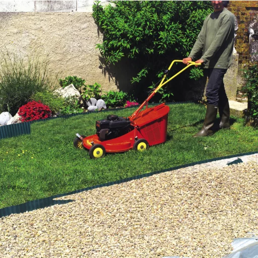 GREENBORDER 20 gyepszegély zöld 0,2x9m – Szegélyek