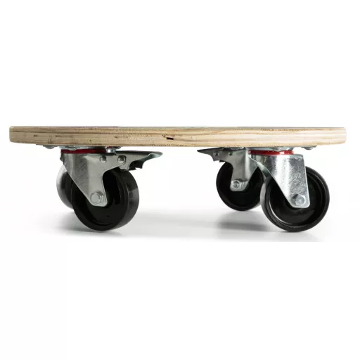 Flora roll strong gurulós növényalátét fekete/barna átmérő 40cm – Virágcserepek, virágládák