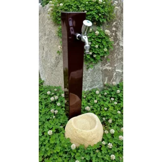 Kerti csap dekor, paliszander