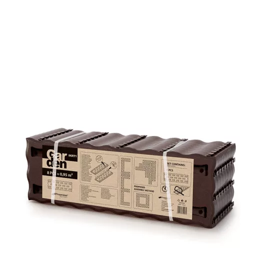 Műanyag Járólap, Barna