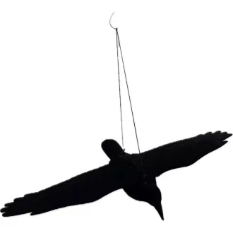 Velda Kitárt szárnyú varjú plüss/flokkolt 80*11*46 cm S002 – Kisállat, kutya, macska, madár ellen