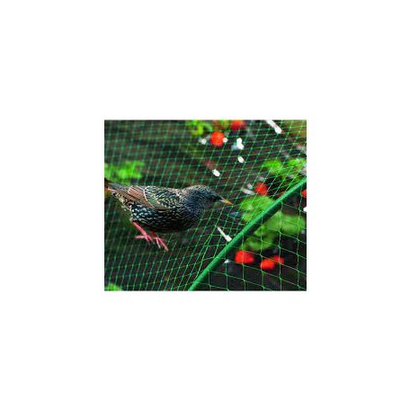 BIRDNET HDPE extrudált madárháló rombusz szemformájú 5379/200 zöld