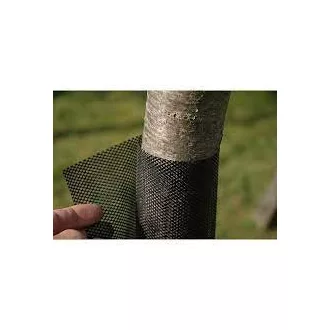 TREEX (Flexguard) facsemetevédő rács, fekete 15x80cm