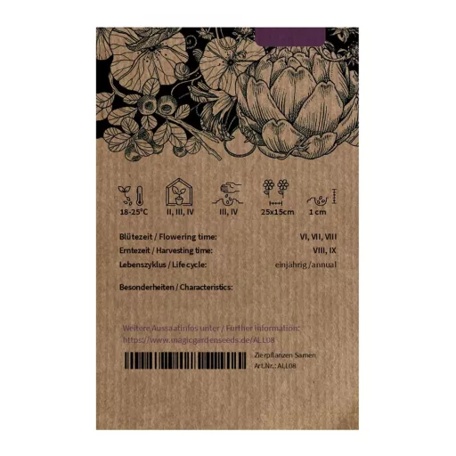 Red Brunswick Vöröshagyma BIO (Allium Cepa) (Vetőmag) – Palántázás