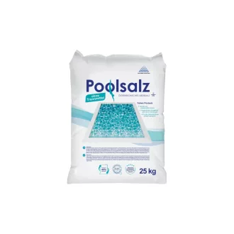 Poolsalz medencesó sóbontóhoz 25 kg – 99,9% NaCl, adalékmentes – Vegyszerek