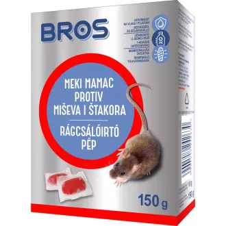 Bros rágcsálóirtó pép 150g – Vakond, nyest, rágcsáló, vad ellen