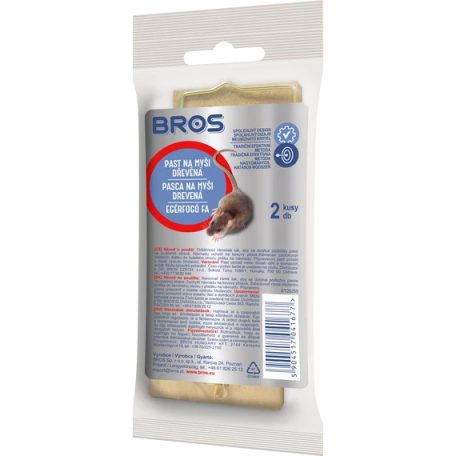 Bros Egérfogó fa 2db-os B383