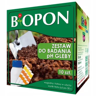 Biopon talaj pH-érték vizsgáló készlet 10db/doboz