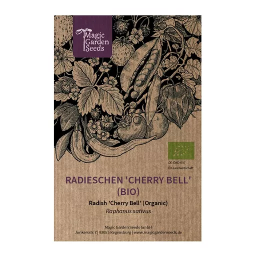 Cherry Bell Hónapos retek BIO (Raphanus sativus) (Vetőmag) – Palántázás