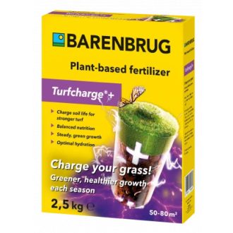 Barenbrug Turfcharge®+ szerves-ásványi gyeptrágya 2,5kg – Szezonális fenntartó trágyák