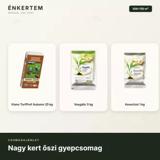   Nagy kert őszi gyepcsomag 500–750 m² – Viano TurfProf Autumn