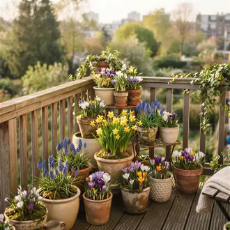   Balkon & cserép csomag – hagymások erkélyre, teraszra (59 db)