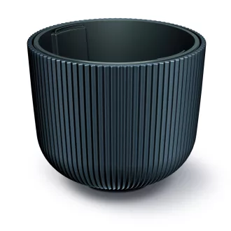 Virágcserép 470 Milly Bowl - Antarcit – Virágcserepek, virágládák