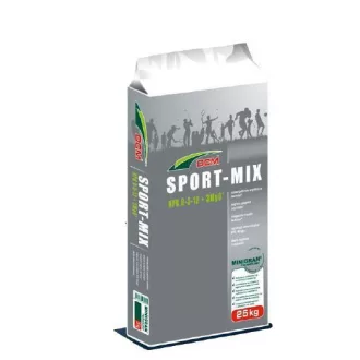 DCM Sport-Mix gyeptrágya 8-3-12+3MgO 36% szerves anyag 25 kg – Szezonális fenntartó trágyák