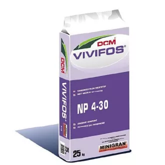 DCM Vivifos gyökeresedést segítő szerves növénytáp 4-30-0 25 kg – Szezonális fenntartó trágyák