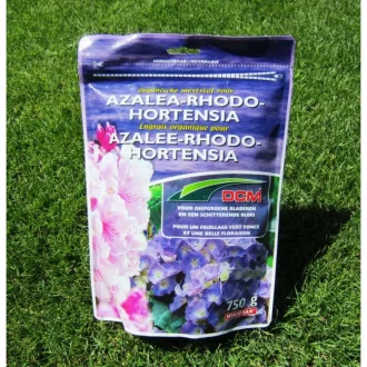 DCM BIO Növénytáp hortenziához, azáleához és rhododendronhoz 750g – Növény, virág- és gyümölcstápok