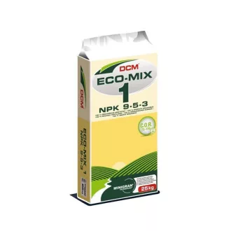 DCM Eco Mix 1. Szerves trágya 9-5-3 25 kg – Talajjavítók