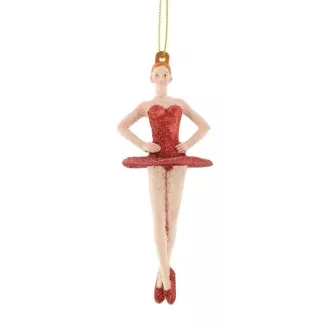 Balerina akasztós 4,5x3,8x11,9 cm