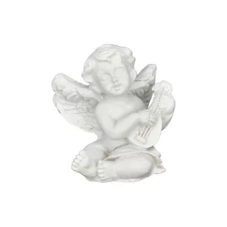 Angyal hangszerrel 3,5x2,5x4 cm S/2 – Karácsonyi nappali dekorációk