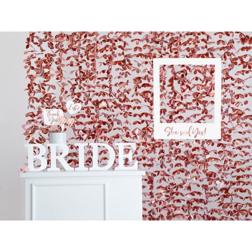 Fa I betű, fehér, 9,5x20 cm