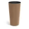VIRÁGCSERÉP 200W LAMIA SLIM ECO Wood - NATÚR – Virágcserepek, virágládák