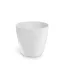 Virágcserép 240 mate - fehér – Virágcserepek, virágládák