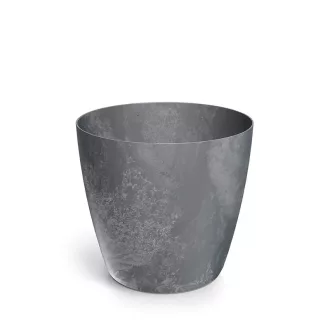 Virágcserép 240 mate beton effect - marengo – Virágcserepek, virágládák