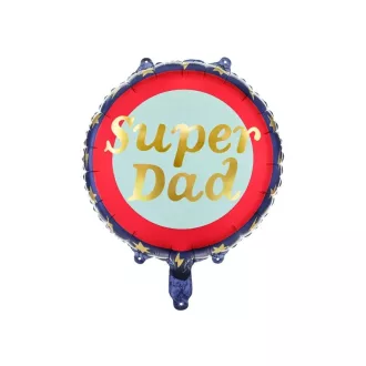 Fólia léggömb, "Super Dad" 45cm