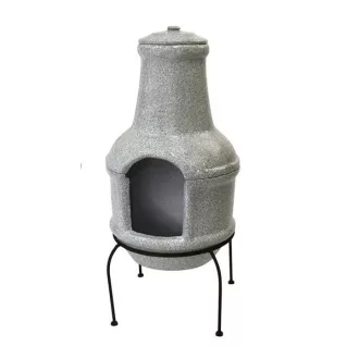 Beton hatású kerámia grill tűzhely, S FF442 – FF442 – Grillezés, kerti és teraszfűtés, tűzrakók