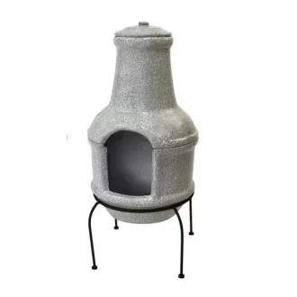 Beton hatású kerámia grill tűzhely, L FF443