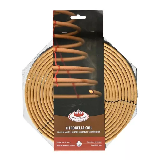 Citronella függő szúnyogriasztó spirál, 21,5 cm – FF450 – Szúnyog, moly, kullancs ellen