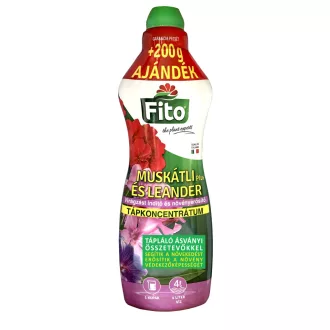 FITO Muskátli és leander tápkoncentrátum 1kg + 200g grátisz – Növény, virág- és gyümölcstápok