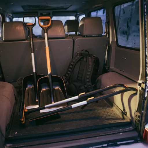 X-Series teleszkópos jégkaparó & forgatható hóseprű