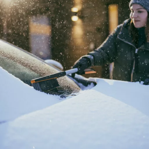 Plus jégkaparó & hóseprű (L)