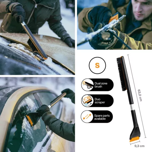 Plus jégkaparó & hóseprű (S)