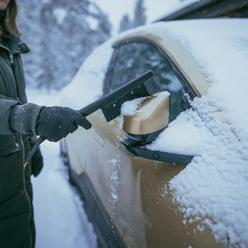 Solid jégkaparó & hóseprű