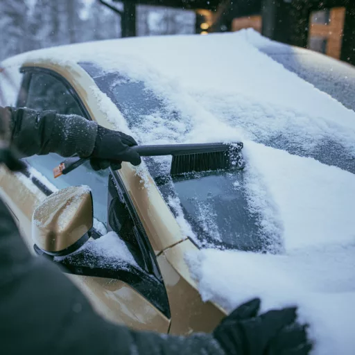 Solid jégkaparó & hóseprű