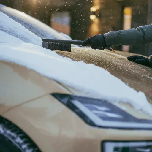 Solid jégkaparó & hóseprű