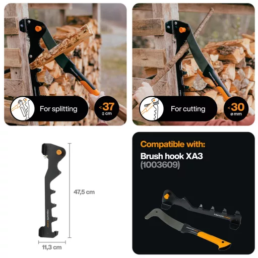 X-Series falra rögzíthető gyújtósaprító