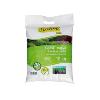 Florimo pázsit trágya füles zsák 10kg (350m2) – Problémamegoldó gyeptrágyák (gyom, moha, stressz)