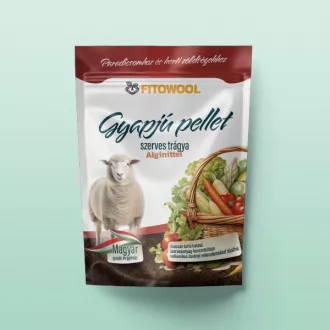 Fitowool Prémium Gyapjú Pellet – Paradicsomhoz és – zöldségekhez 750gr – Növény, virág- és gyümölcstápok
