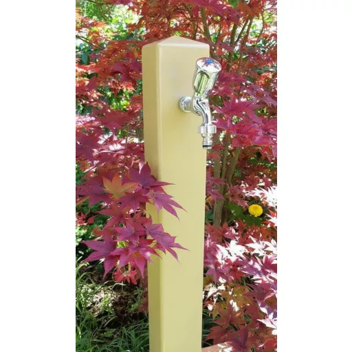 Kerti csap dekor, homok